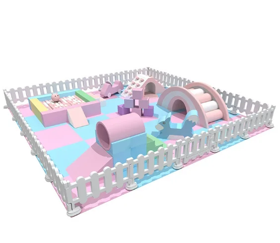 

Cheap Soft Play Equipment Indoor Playground Equipment Kids Indoor pink Soft Play Equipment Set for Playground