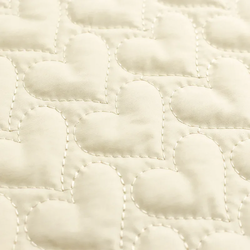 0.5m/1m 8 Colors Love Clip Cotton Quilted Fabric For Warm Jackets Bags Cotton Coats Bedding Pillows Handmade DIY Sewing Fabrics