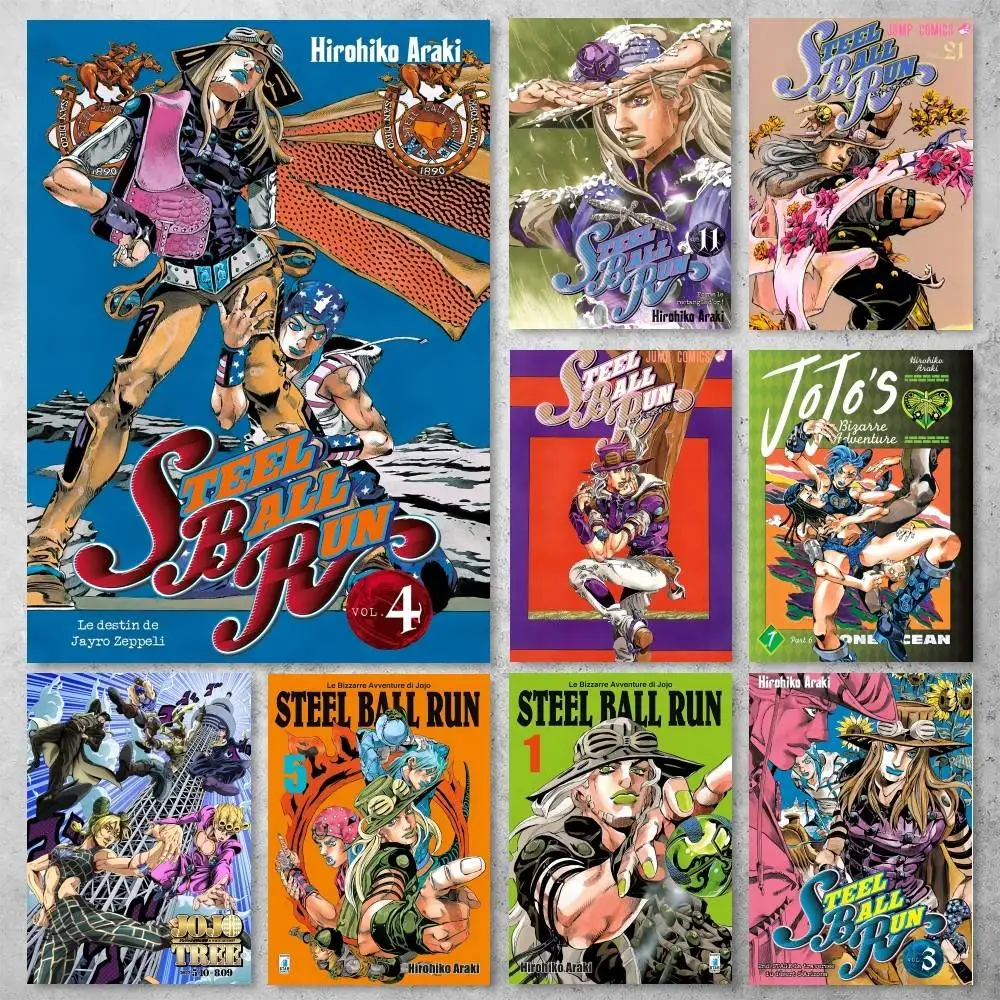 Anime J-JoJos Bizarre Adventure JJBA Poster High Quality Pri