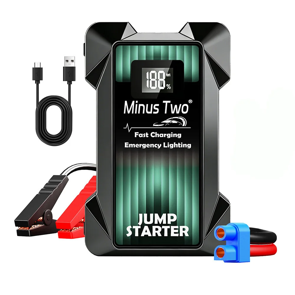 High Power Car Jump Starter 4000A Portable Starting Device Power Bank Car Battery Booster Buster for Petrol