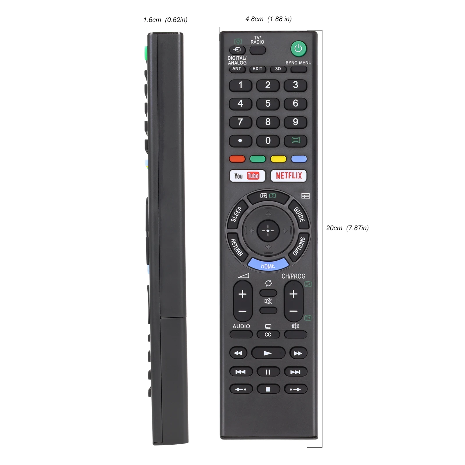 Remote Control RMT-TX300E For Sony RMTTX300E LED LCD Bravia Smart TV KDL-43WE750 KDL-43WE753 4K HDR Ultra HD AndroidTV