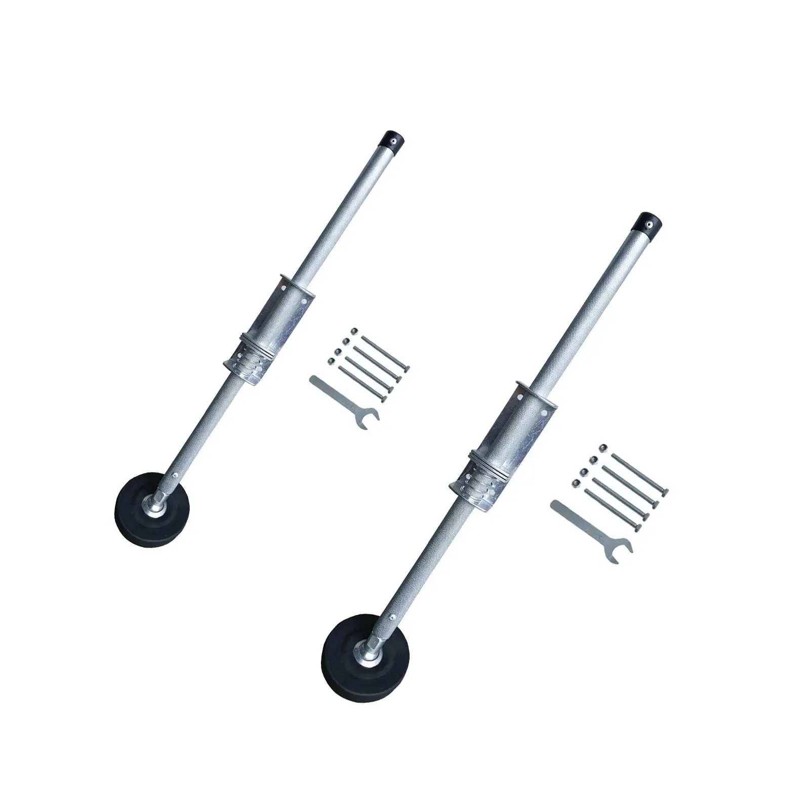 Extension Ladder Stabilizer Legs Building Supplies with Screws and Wrench Ladder Levelers Pair for Ground Level Stairs Home