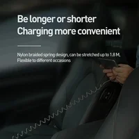 Câble USB de charge rapide extensible pour iPhone 14 11 12 13 Pro Max 7 8 14 Plus X XR XS, cordon de charge et de données 4