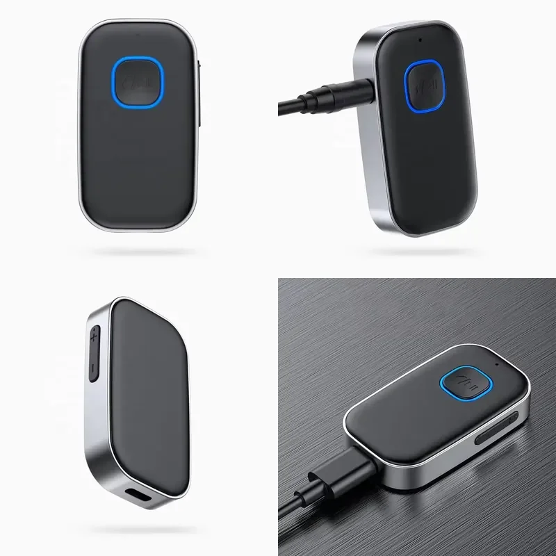 for Car 3.5mm Auxiliary Bluetooth Adapter Home Stereo Wired Headset Wireless Audio Receiver