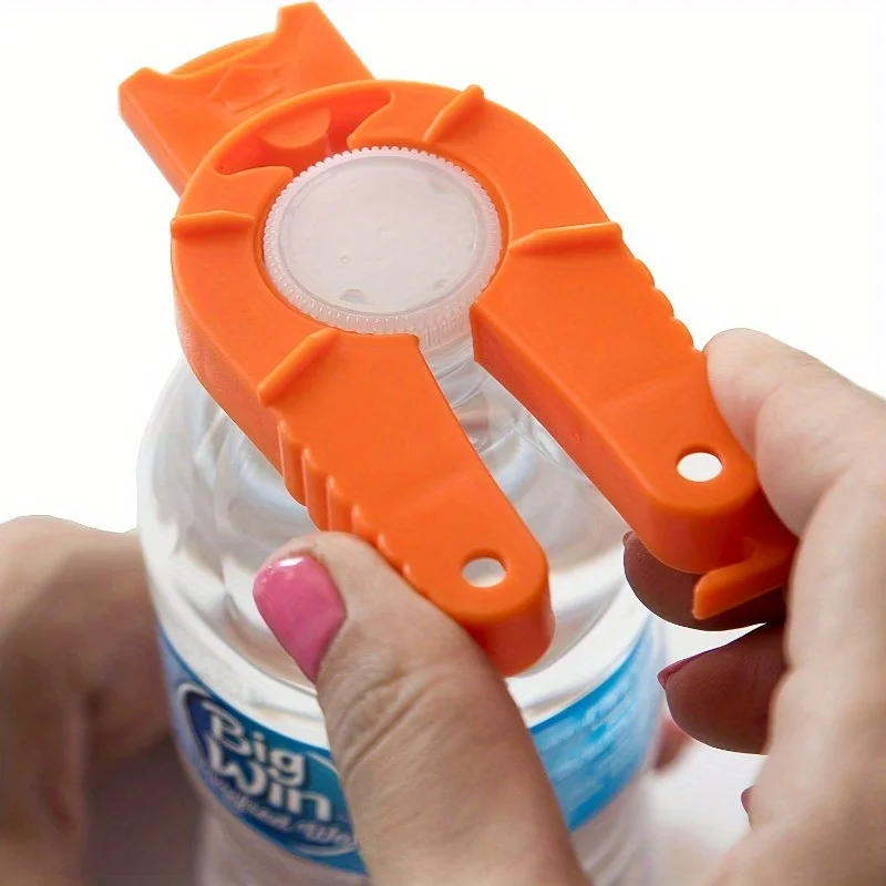 Multifunctional Bottle Opener Can Opener Water Bottle Gripper Jar Lid Remover Pull Tab Tool for Weak Hands Seniors Elderly Use