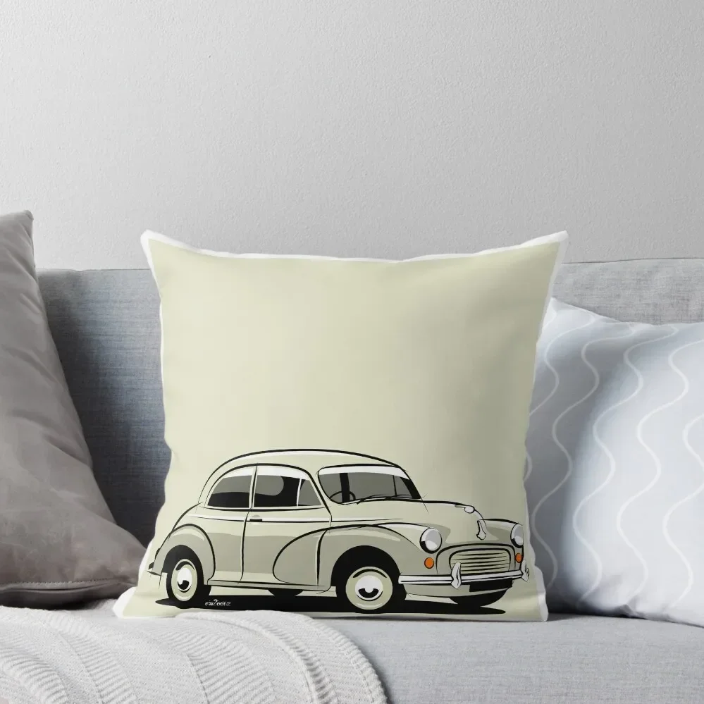 

Morris Minor 1000 2-door Old English White Throw Pillow christmas supplies pillow cover christmas pillow