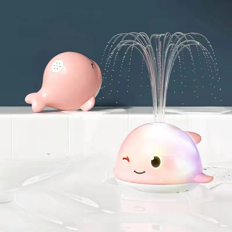 2022 New Water Spray Bath Toys Baby Bathroom Bathtub Faucet Shower Toys Strong Suction Cup Childern Water Game For Kids Gifts