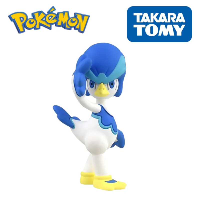 نماذج TOMY-Pokémon Quaxwell ، دمى كرتون طرفية ، مجموعة زخارف سطح المكتب ، ألعاب الأطفال ، هدايا عيد ميلاد للأولاد والبنات