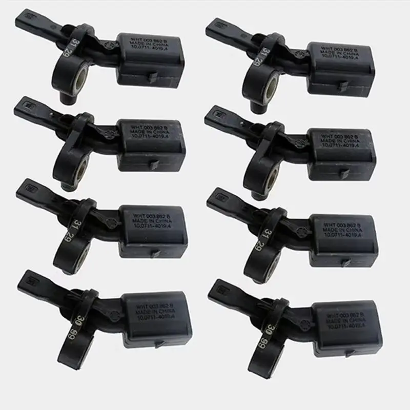 

8pcs Rear Right ABS Wheel Speed Sensor WHT003862B for Golf Tiguan Jetta Polo Bora for A1 A3 S3 Q2 Q3 WHT 003 862B WHT 003 862 B