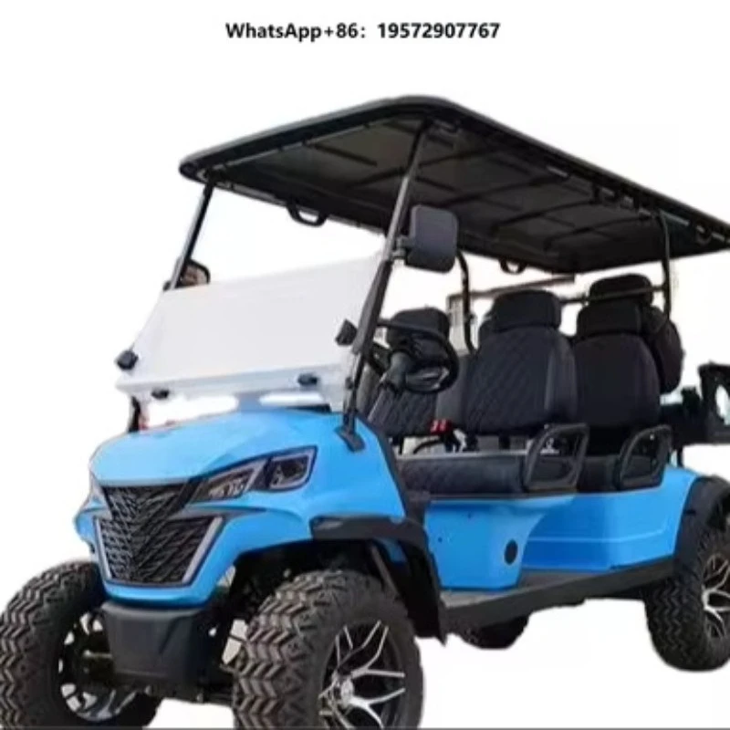 Golf Two Seater Rain Curtains Electric Push Sports Car Six Seat Golf Cart