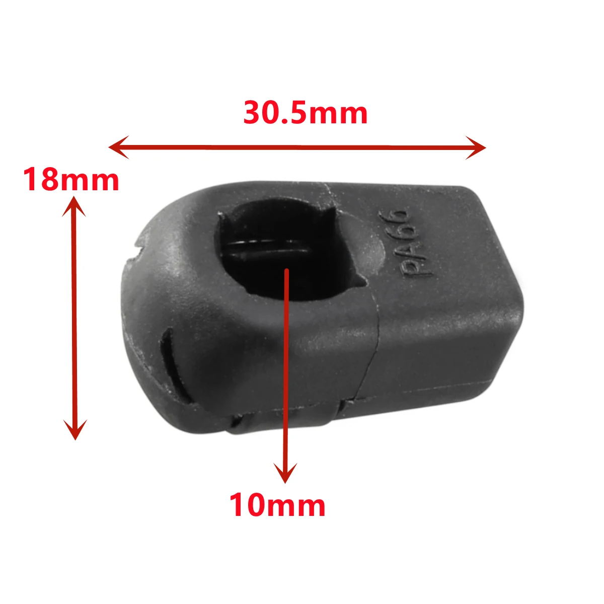 2Pcs Car Gas Spring Lift Supports Damper Replacement Fixed End Fitting Connectors M6/M8 Female Thread Accessories