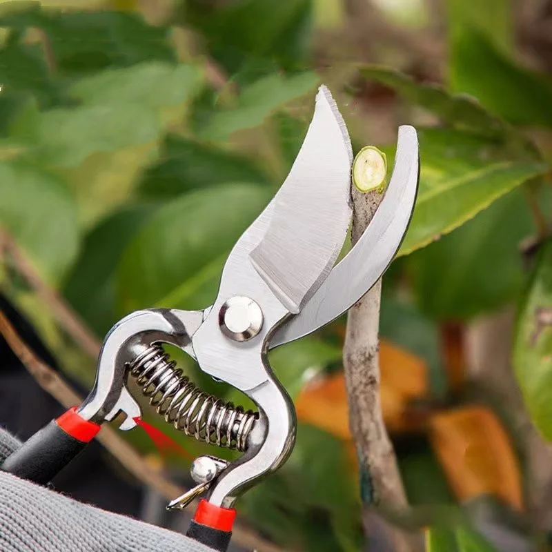 1Pc Sturdy Fruit Tree Bonsai Gardening Pruning Shear Pruner Garden Scissors Grafting Tools SK5 Alloy Steel Blade