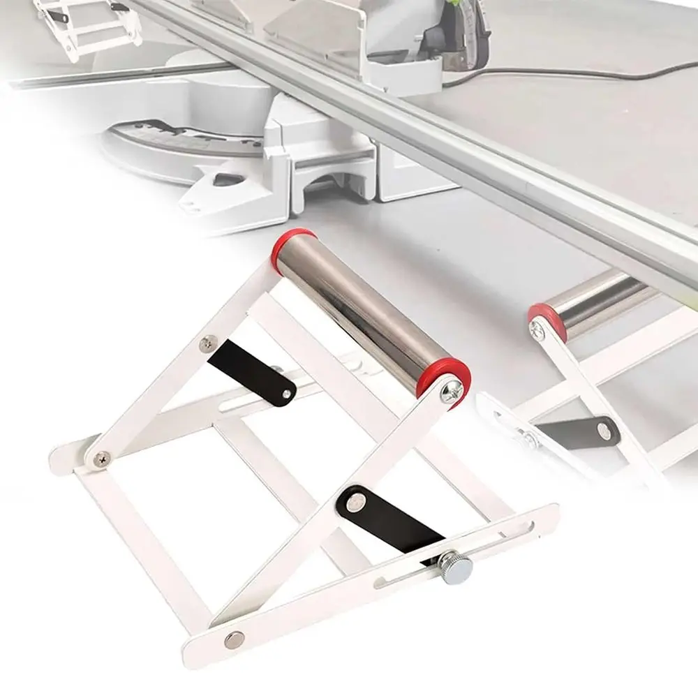 

Foldable Cutting Machine Support Frame Cutting Machine Attachment Adjustable 55-135mm Cutting Machine Work Support Stand Metal