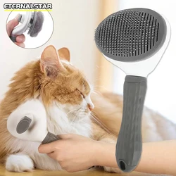 Pet Dog Brush Cat Comb Self Cleaning Pet Hair Remover Cats Brushes Dog Combs Cat Accessories Brush For Dogs Cats Grooming Tools