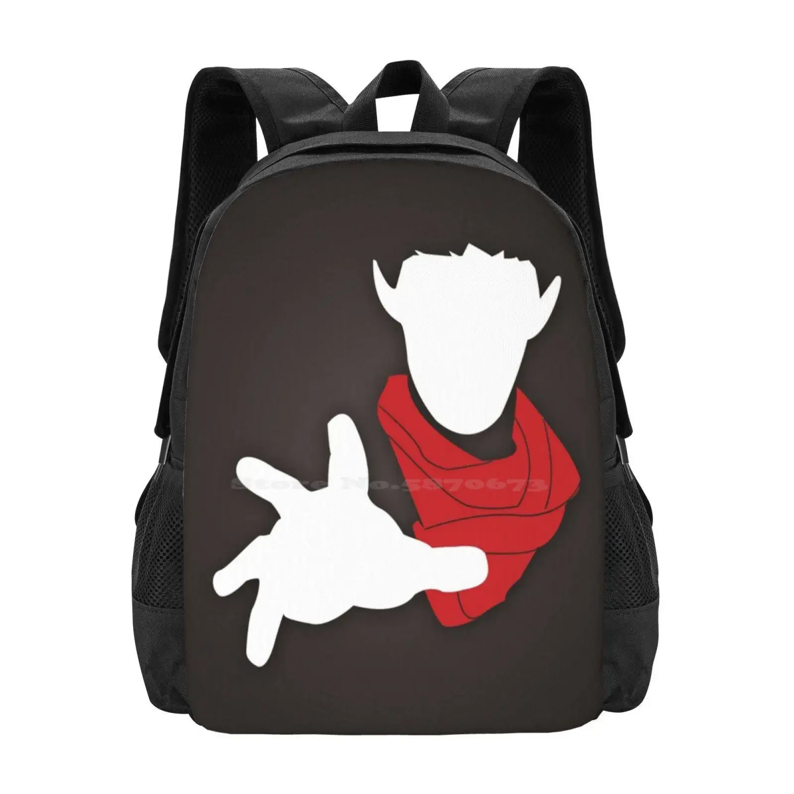 Merlin Teen College Student Backpack Pattern Design Bags Geek Nerd Merlin