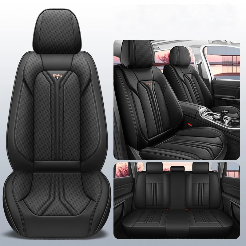 

5PCS PU Leather Car Seat Covers For Renault DTalisman Arkana Logan Opel Corsa D E F Insignia Astra Auto Interior Accessories
