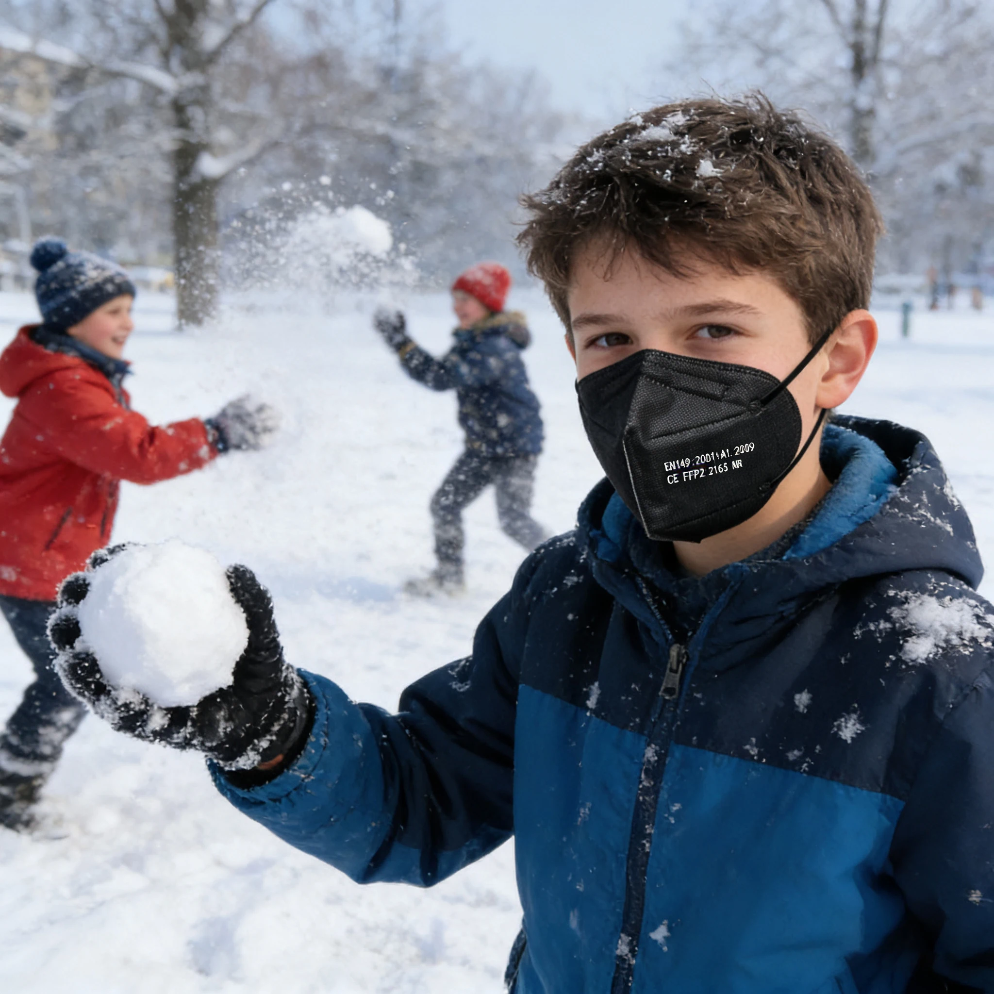 

10-100pcs Kids KN95 Mask Child Disposable Mask Dust Masks Full Face Masks Non-woven Fabric Facemask Virus Mouths Fpp2 Covers