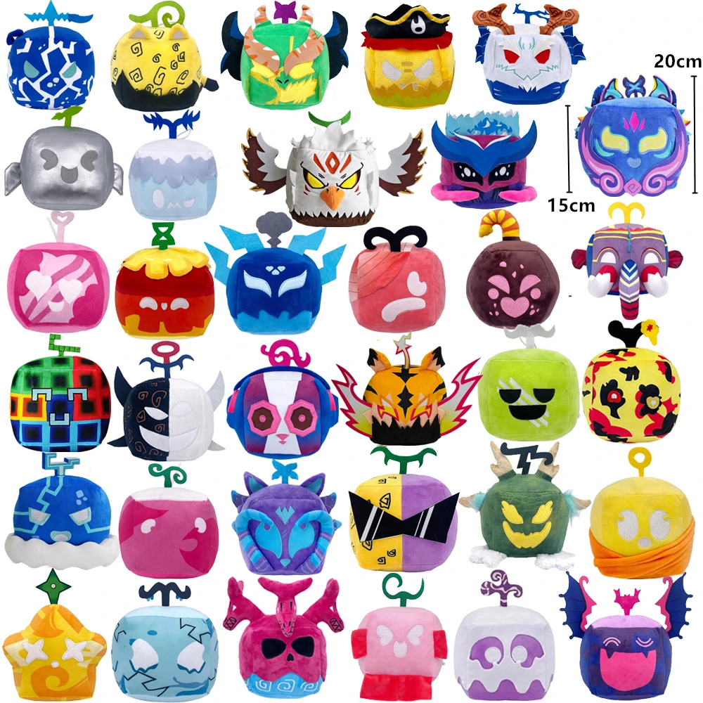 Blox Fruits 15cm Plush Mammoth Fruit Spin Sound Quake Shadow