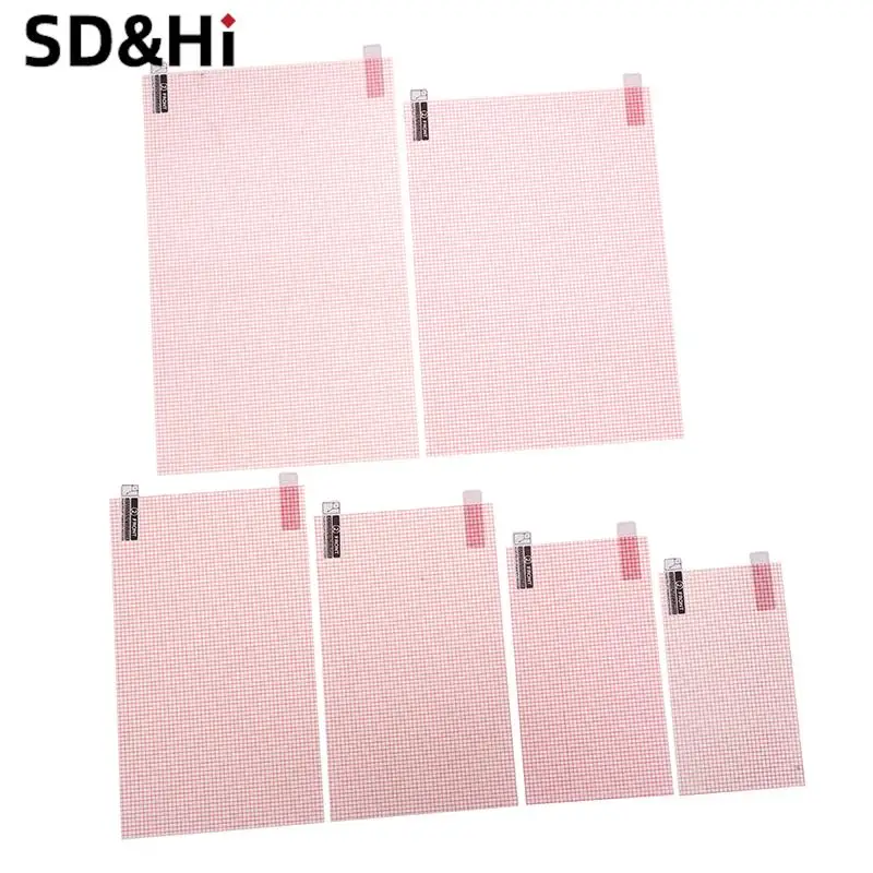 2pcs/set Universal Screen Protector 5/6/7/8/9/10 Inch Smart Phone Tablet GPS Anti-dust Anti-scratch Protective Film