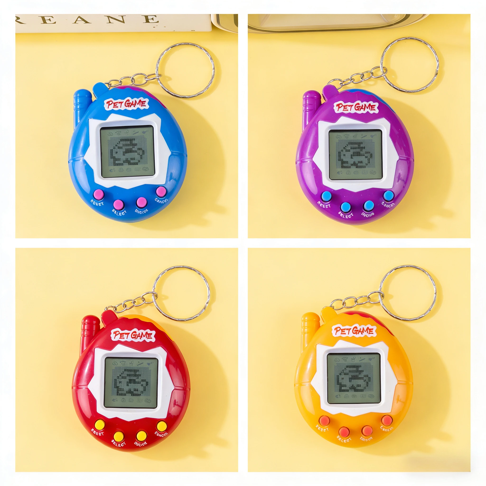 ของเล่นสัตว์เลี้ยงอิเล็กทรอนิกส์ ทามาก็อตจิ สไตล์ยุค 90 ย้อนยุคสุดฮิต ปี 2025 ของเล่นเสมือนจริง สนุก ตลก เหมาะเป็นของขวัญวันคริสต์มาส วันเกิด