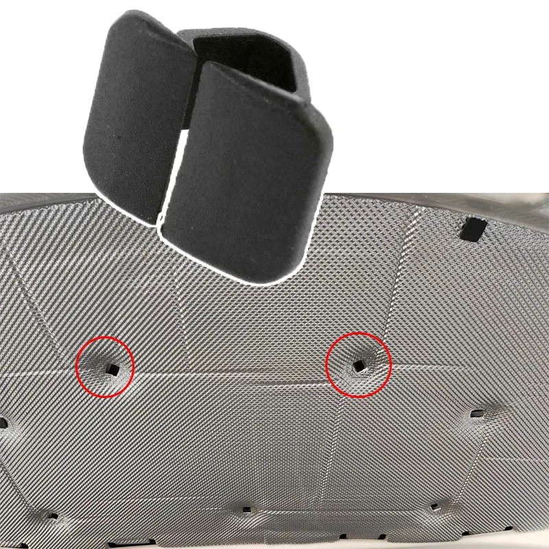 Зажимы для крышки капота двигателя для Vw Phaeton 2002-2015 Polo 2001-2015 Scirocco 2008-2015 Tiguan 2007-2015