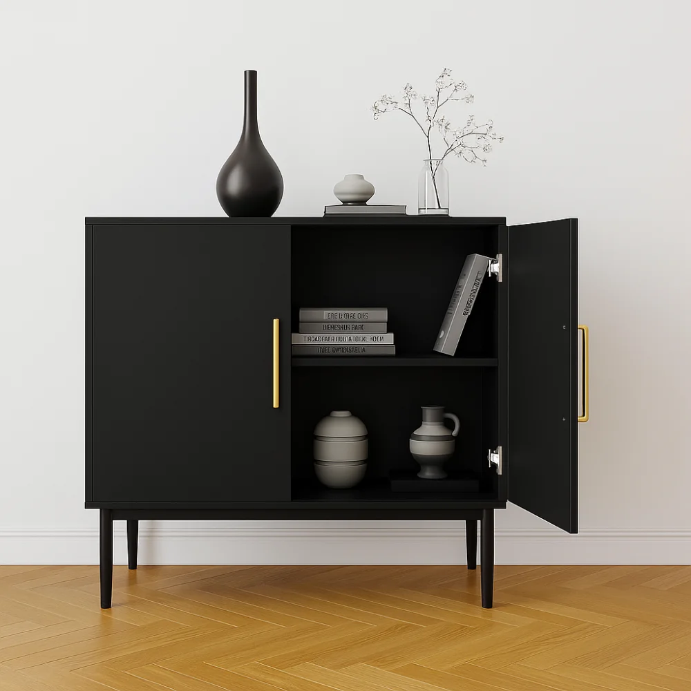 

Modern sideboard with storage waterproof buffet rack living and dining room