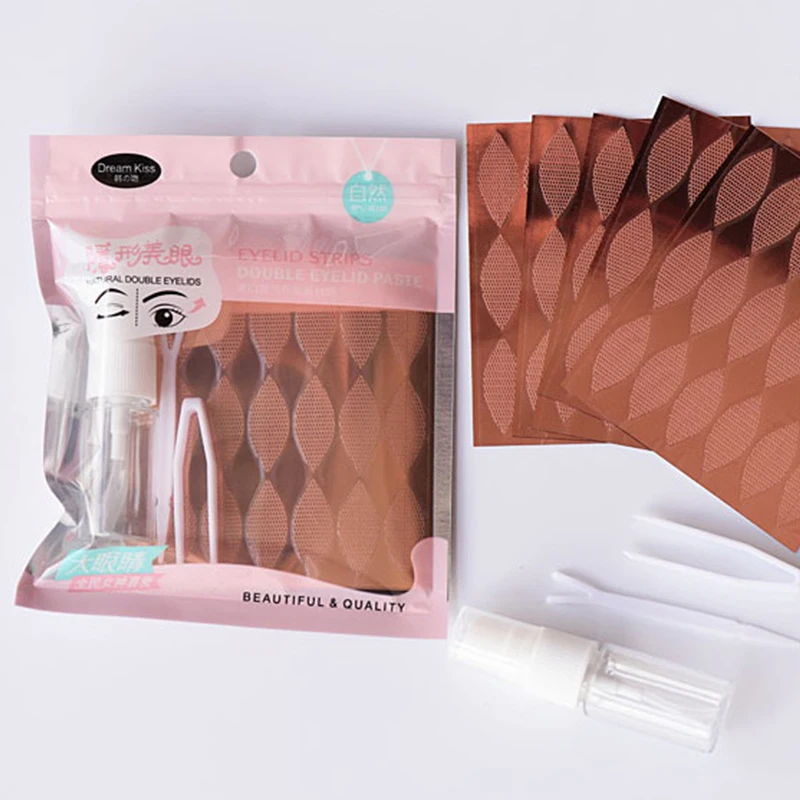 Lift Strips Makeup Tools Women Beauty Double Eyelid Tape Lace Mesh Eyelid Sticker Invisible Eye Stickers Self-adhesive Fiber