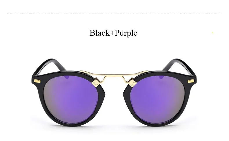 CandisGy round Pink Mirror Sunglasses Men Or Women Fashion Cute Sun Glasses Male Briza Eyewear limit