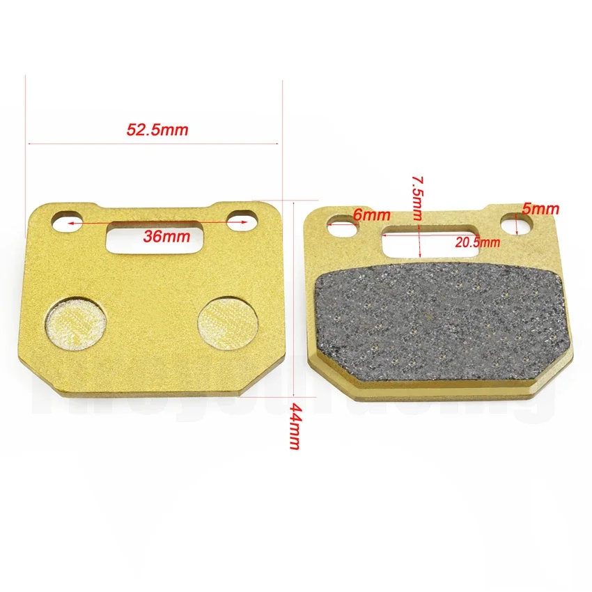 82mm RPM Motorcycle Brake Caliper Brake Pads for Scooter Yamaha Aerox Nitro RSZ JOG 50rr BWS Zuma Honda Dio GROM Disc Brake