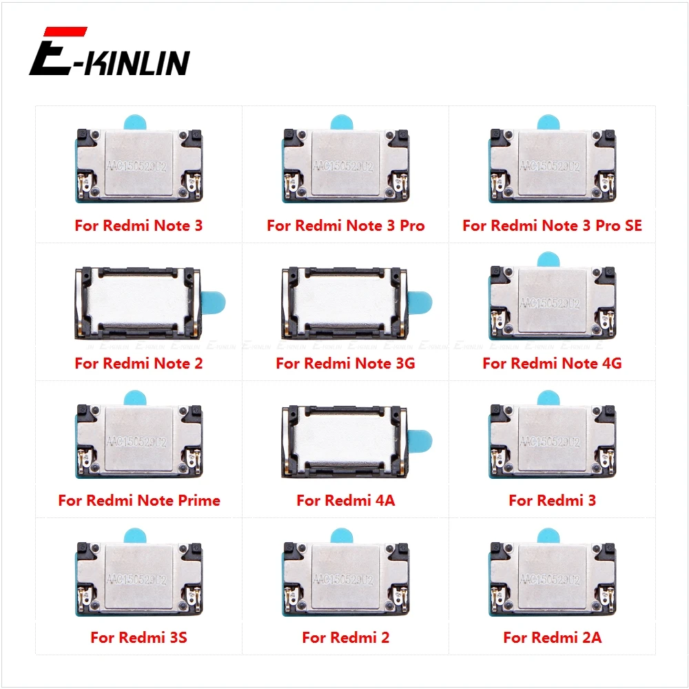 Novo Alto Falante Campainha Módulo Ringer Traseira Para XiaoMi Redmi 4A 2 2A 3S Nota 2 3 Pro Especial edição SE