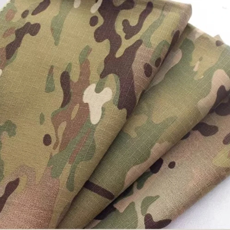 Camouflage Fabric Thickened Gradient Tear Resistant Training Clothing Pants Fabrics for Diy Sewing Cloth By The Meter
