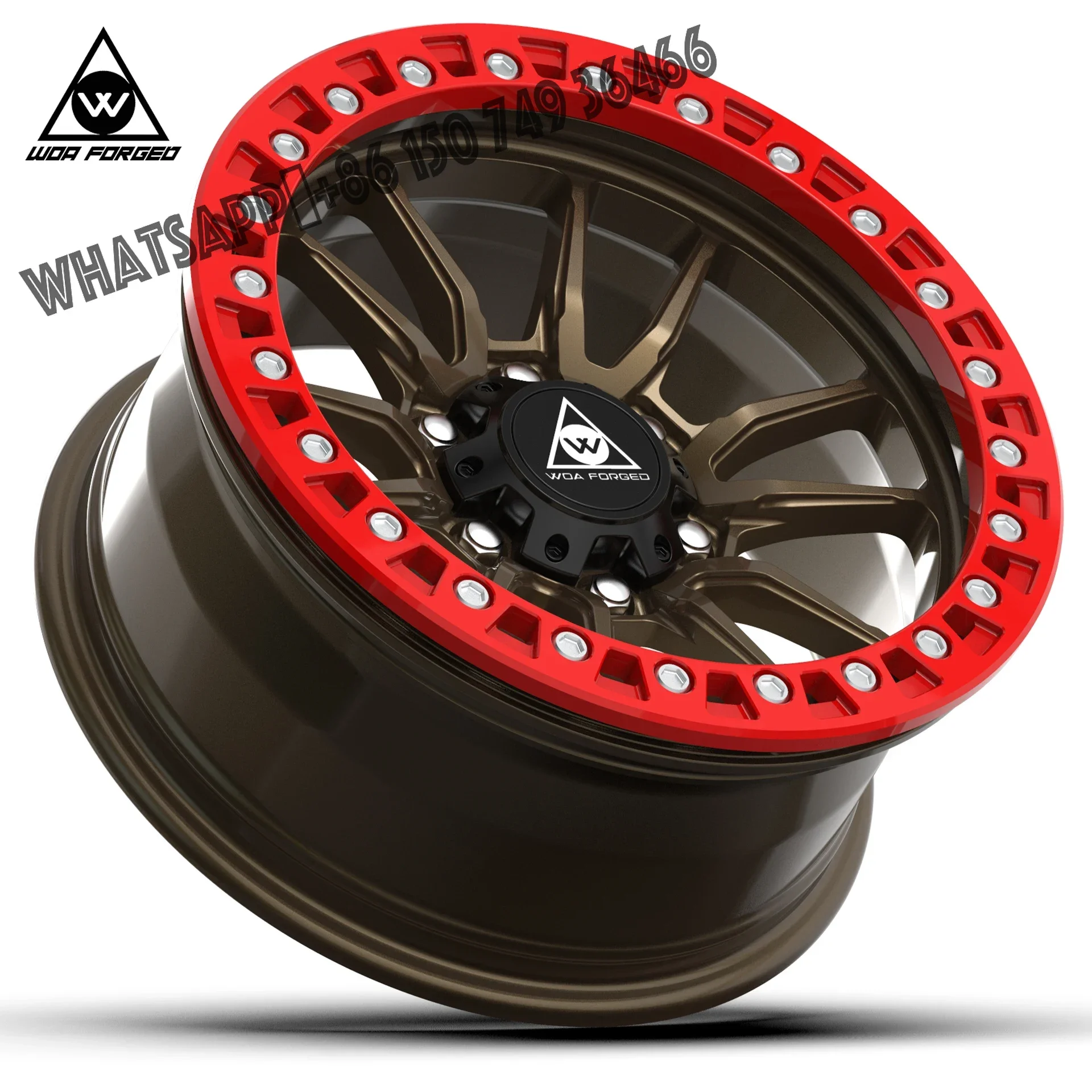 

17 18inch Beadlock Wheel Customized Aluminum Wheels ET Custom Manufacturer Custom Off-road T6 6061 Aluminum Alloy 15 Inch Wide 5