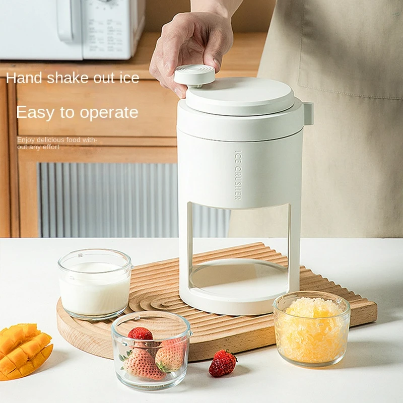 Kitchen Originality New Product Utility Tools Manual Ice Crusher Making Frost Artifacts Internet Celebrity Send Ice Block Mold