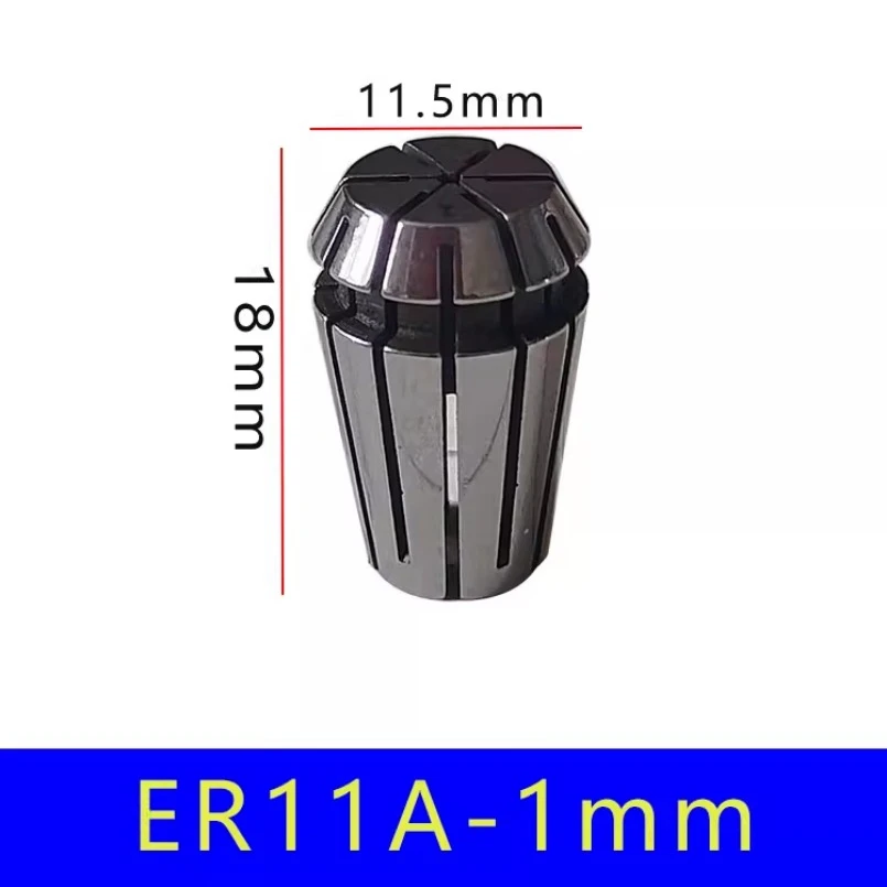 ER11A-Printer Collet, 1mm, 2mm, 3mm, 4mm, 5mm, 6mm, 7mm, para CNC Tour