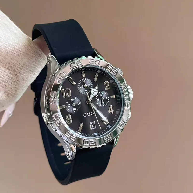 

2026 New Women'S Watch With Large Dial And Silicone Strap Suitable For Women'S Gifts, Birthday Gifts, And Trendy Women'S Watches