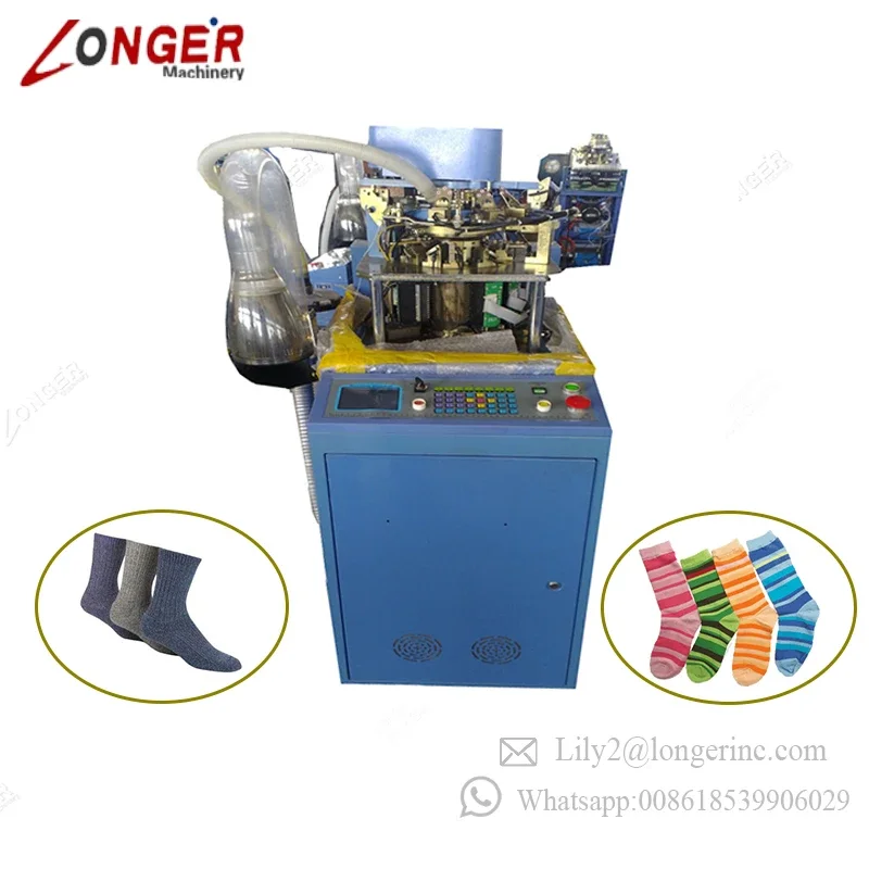 Best Price Industrial Automatic Toe Closing Custom Socks Manufacturers Double Cylinder Producing Knitting Machine Socks