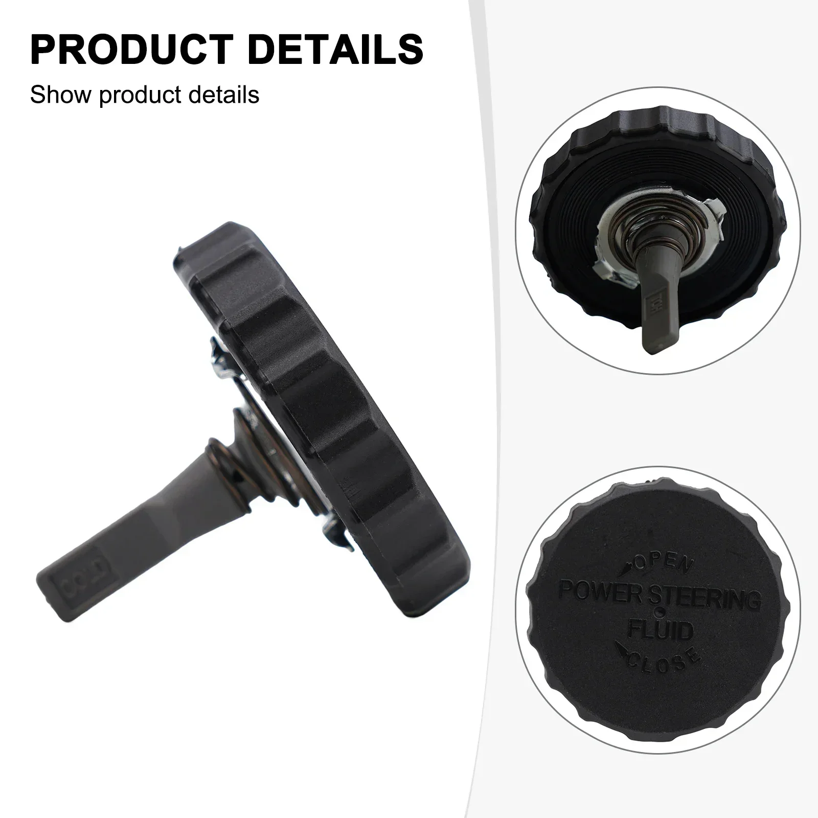 Car Power Steering Reservoir Cap Plastic For Toyota For Land For Cruiser HDJ80 Washer Fluid Reservoir Tank Bottle Cap Cover