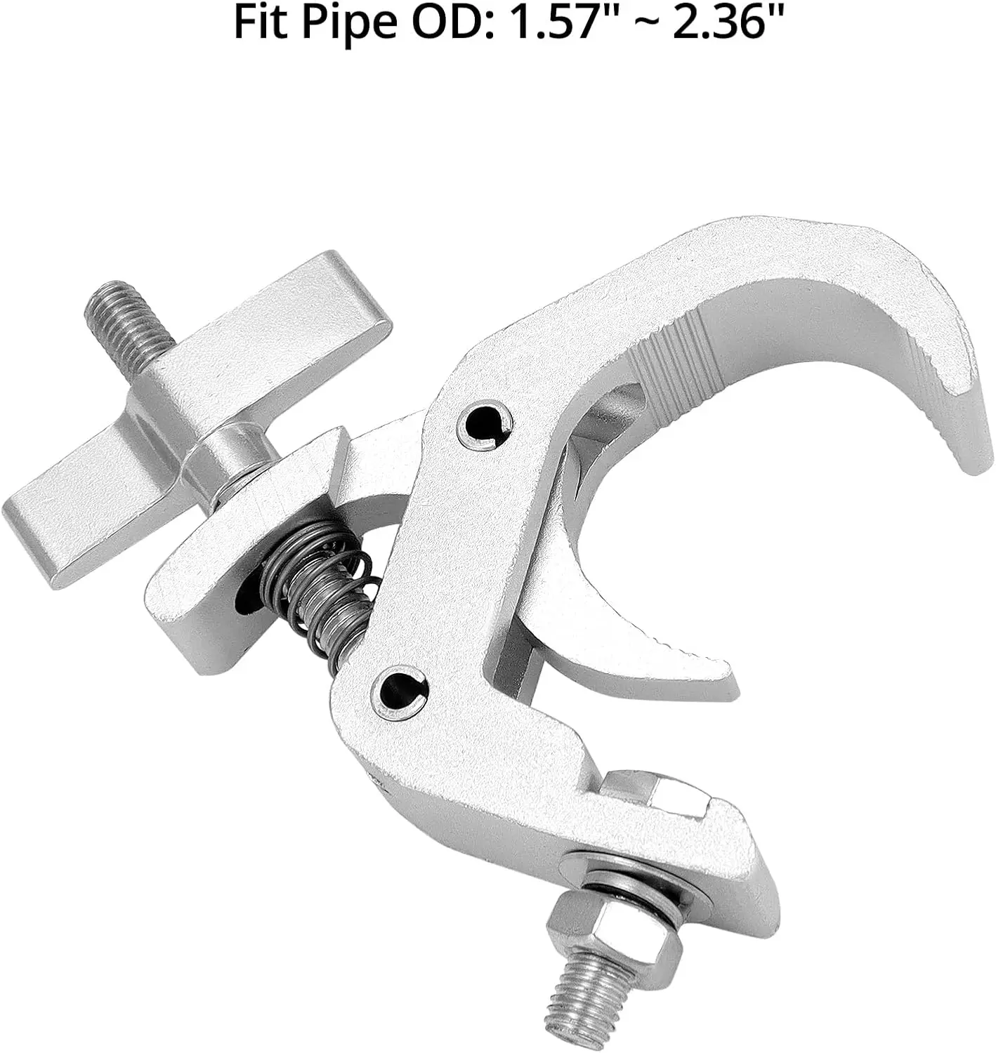 مشابك إضاءة احترافية للمسرح، 10 عبوات من أجل تروس 1.57-2.36 بوصة، سعة 330 رطل