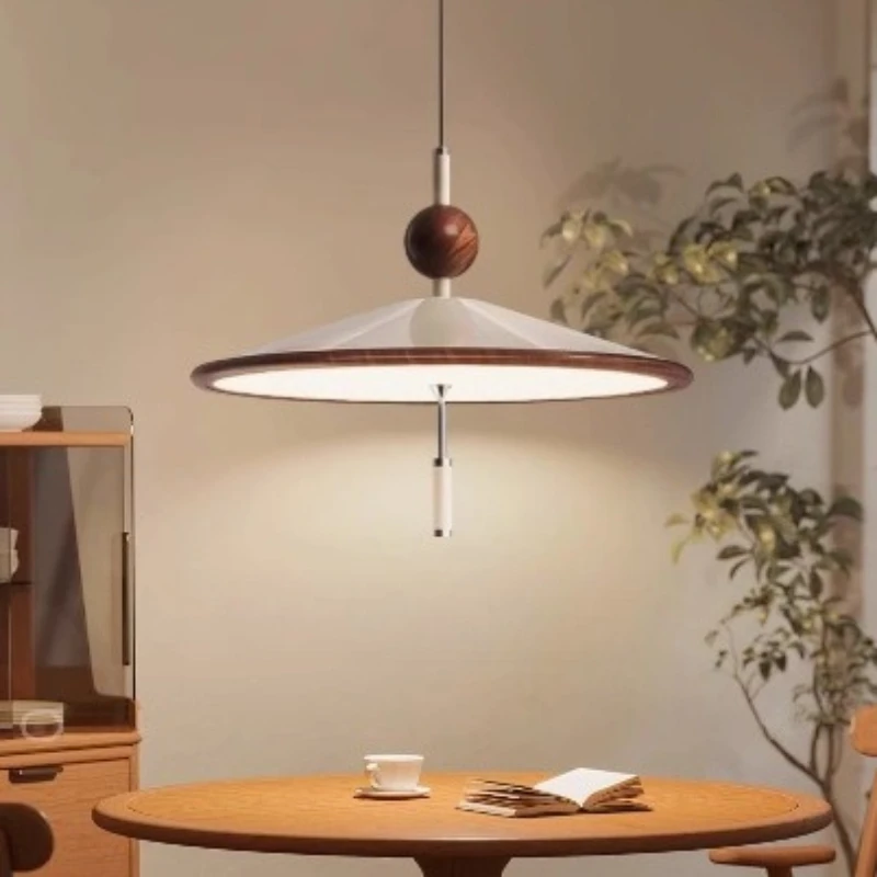 Log Wind Neuer chinesischer Teestube Windspiel Kronleuchter Creme Wind Restaurant Premium Room Zen