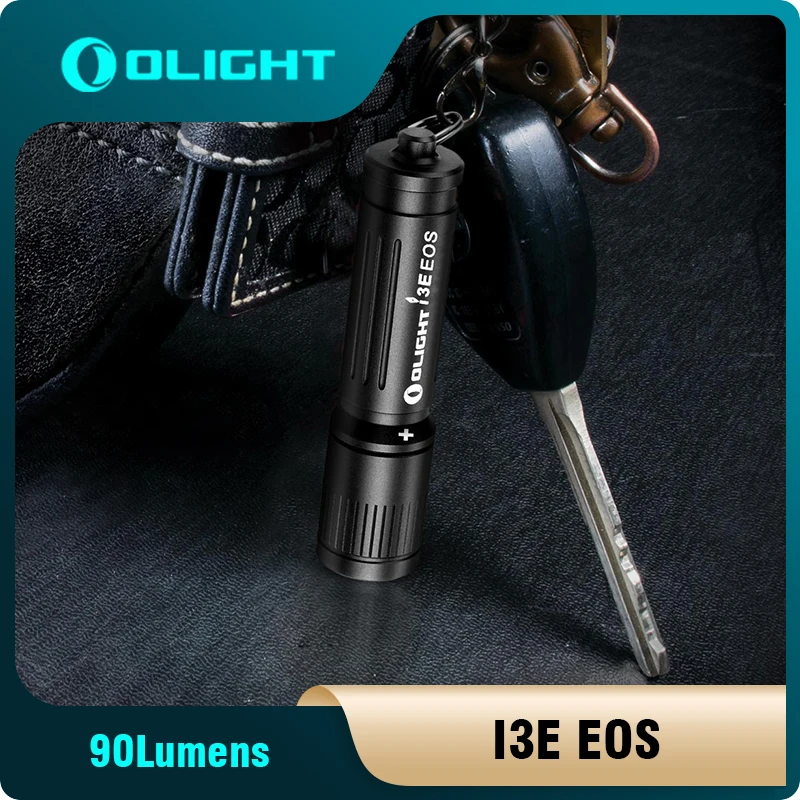 Olight i3E EOS led flashlight 90 lumens, 44 meters, best selling olight led keychain light