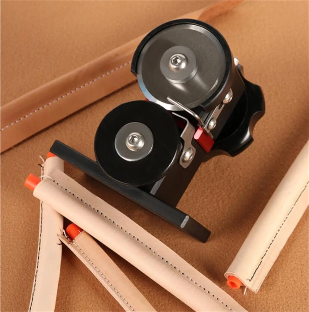 RCIDOS  HC4 Leather Tote Bag Bandage Cutting Machine,DIY Leather Strap Splitter Trimming Machine,Max Cut 4MMThick