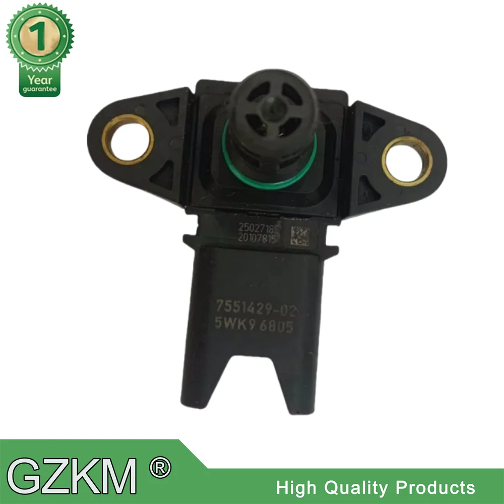 

OEM 7551429-02 7585493-02 13627585493 13627551429 7585493 Manifold Pressure MAP Sensor For BMW 335i-MAP 2007-2010