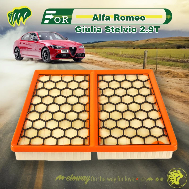 For Alfa Romeo Giulia Stelvio 2.9T Car Cabin Air Filter Auto Climate Control Gases Replace Accessories Replacement Filter