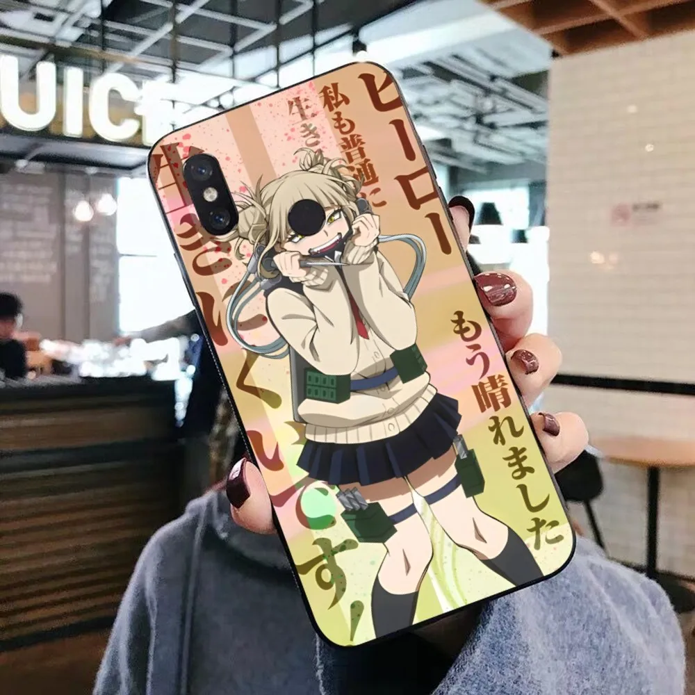 Himiko Toga Boku No Hero Academia Phone Case For Xiaomi Mi 5X 8 9 10 11 12 lite pro 10T PocoX3pro PocoM3 Note 10 pro lite