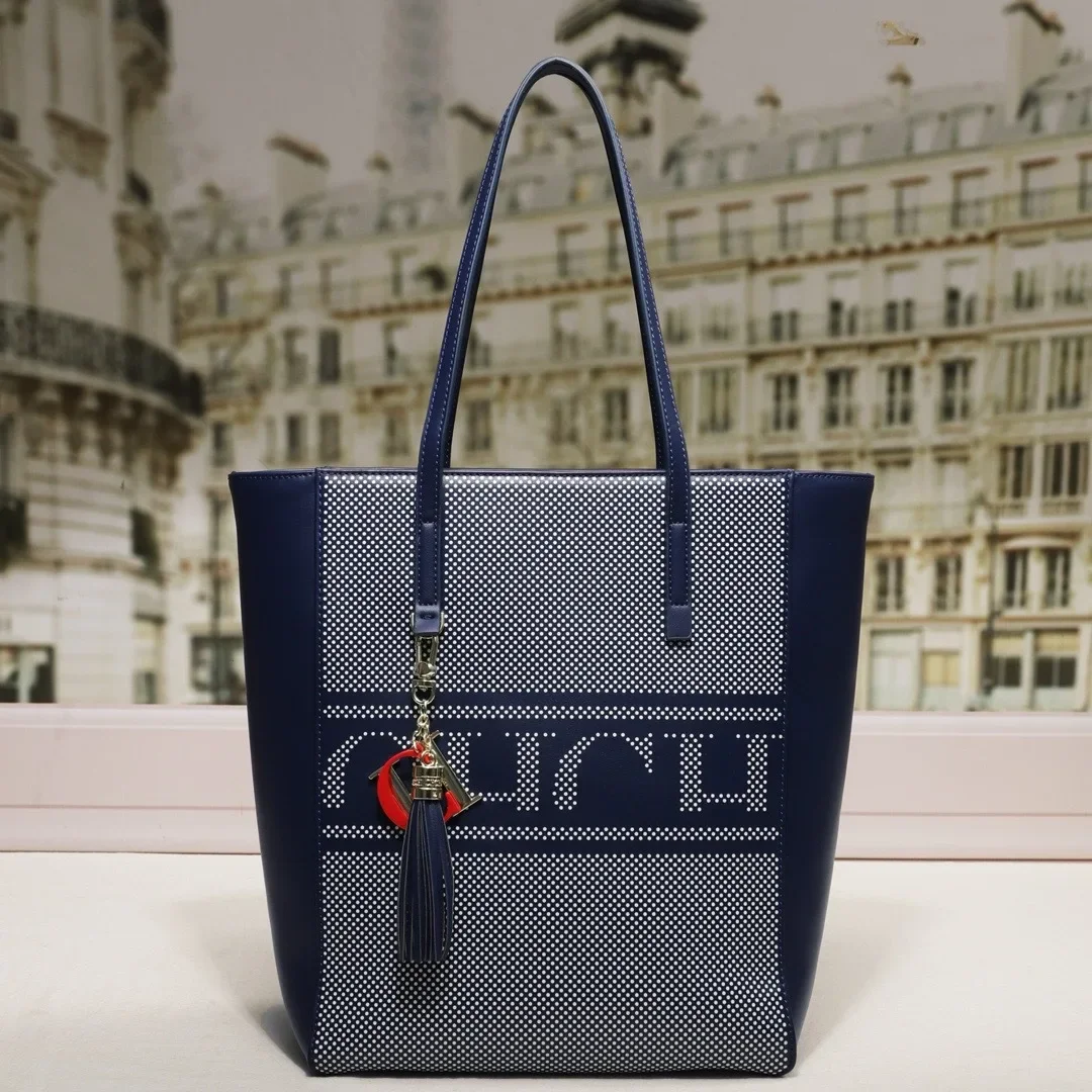 

2025 Solid Color Leather Handbag Women Simple Vintage Crossbody Bag Fashionable Trendy Designer Letter Logo Luxury Tote Elegant