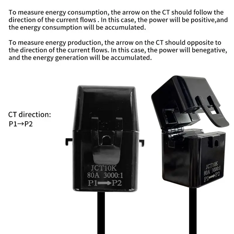 Exquisite-Tuya Smart Life 3 Phase Wifi Energy KWH Meter 200A Power Clamp Current Transformer App Monitor And Record Consumption