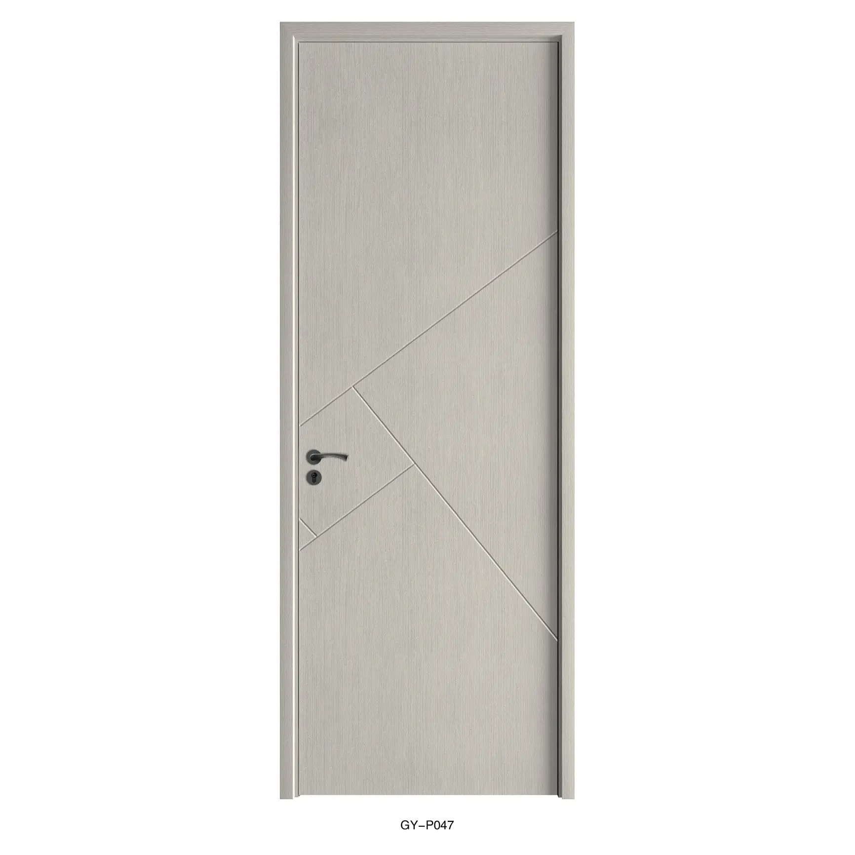 Hot Selling House Use Modern Slab Bedroom Doors Internal Door Wooden Waterproof Interior Painting Door For Houses