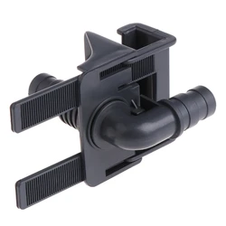 Water Pipe Holder Fish for Tank Plastic Mounting Clips Durable Aquarium Tube Clamp Hose Holders Clip for Inlet Outlet Tu