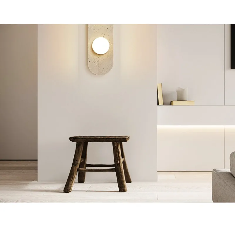 

Bedroom bedside wall lamp designer living room grille background room staircase aisle long wall lamp