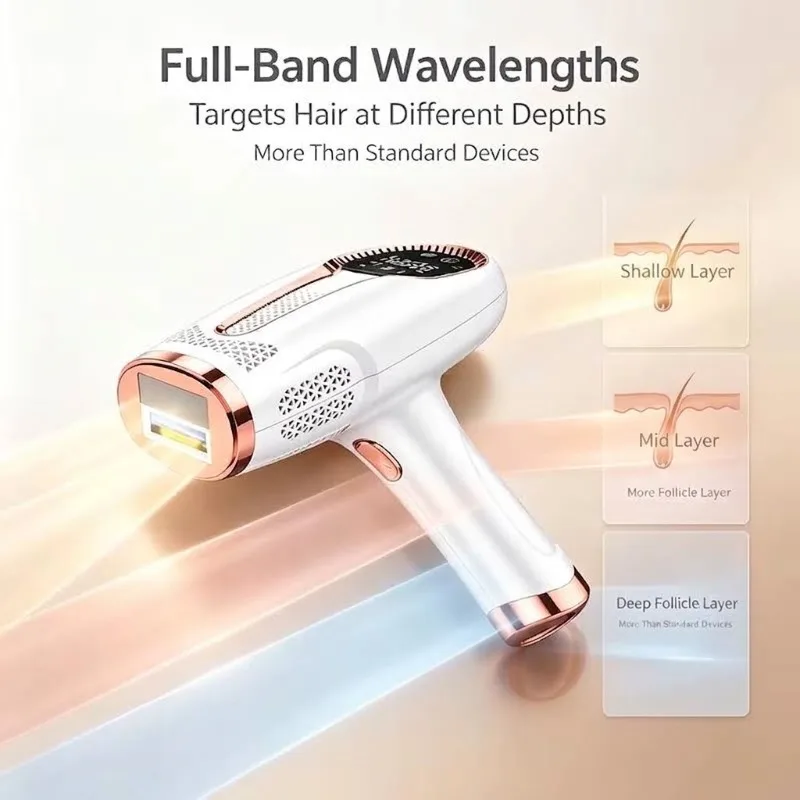 Permanent Women's Electric Epilators Choice Female Facial IPL Laser  Remover Electric Shaver Epilator for Women Laser Epilator